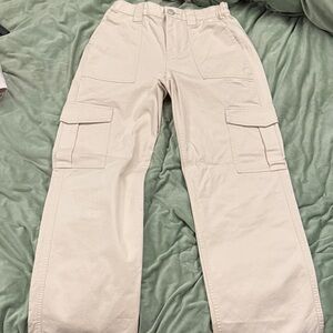 BDG Women's Light Beige Cargo Pants with Utility Pockets